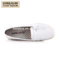 Cheap price white leather leather shoes